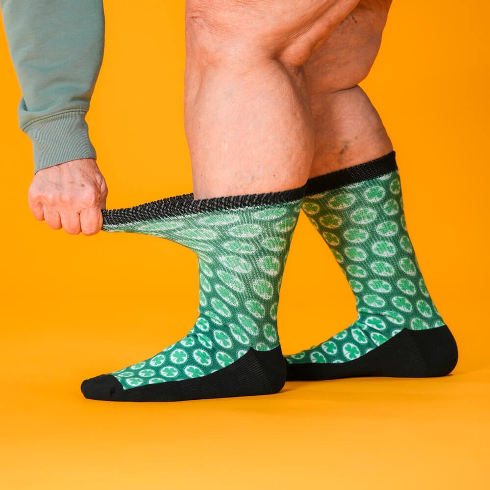 Lucky Clover EasyStretch™ Socks