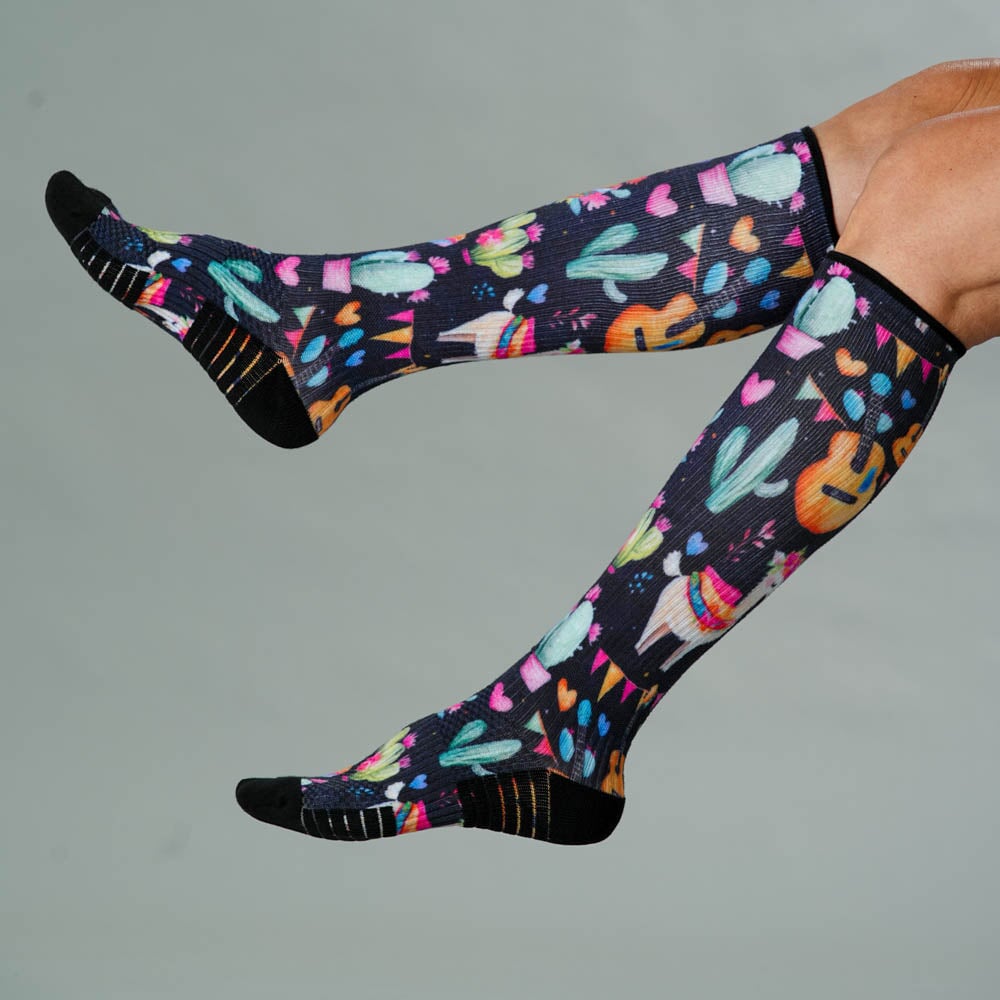 Llama Love Compression Socks
