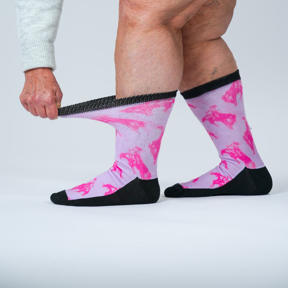Saddle Up EasyStretch™ Socks