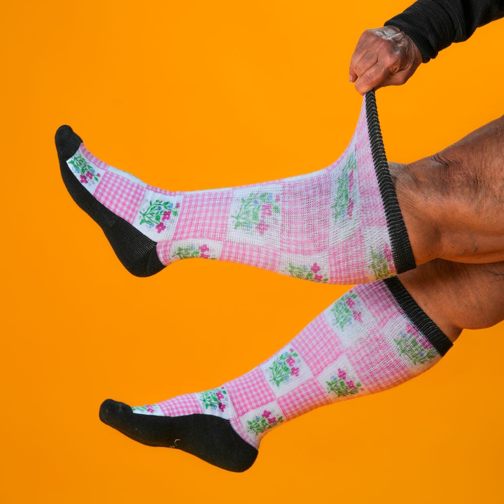 Grandma's Quilt EasyStretch™ Socks
