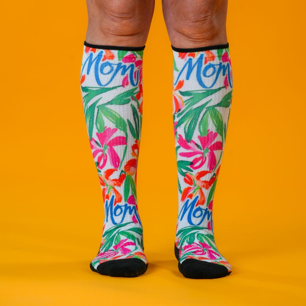 Mom's Bouquet Compression Socks