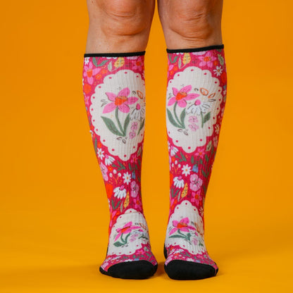 First Blooms Compression Socks