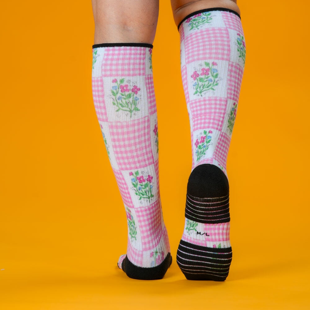 Grandma's Quilt Compression Socks