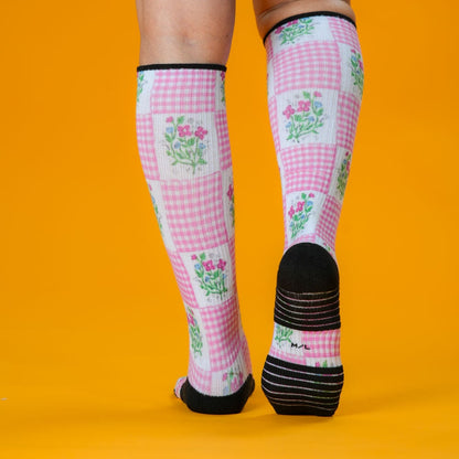 Grandma's Quilt Compression Socks