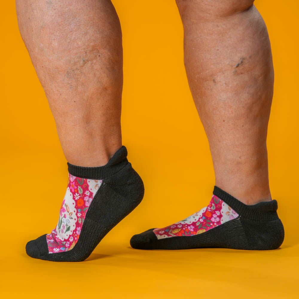 First Blooms Ankle Socks
