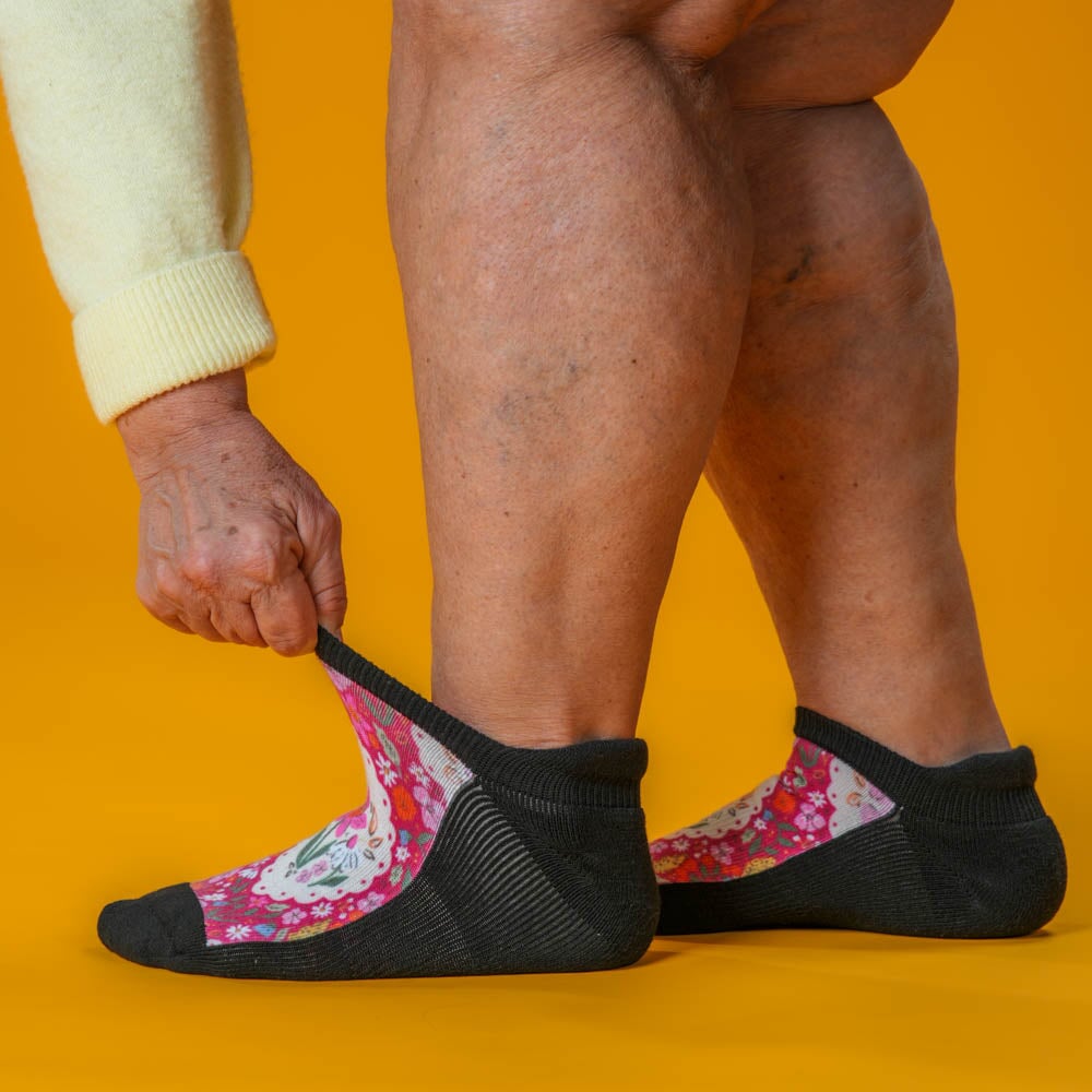 First Blooms Ankle Socks