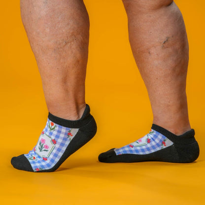 Lavender Picnic Ankle Socks