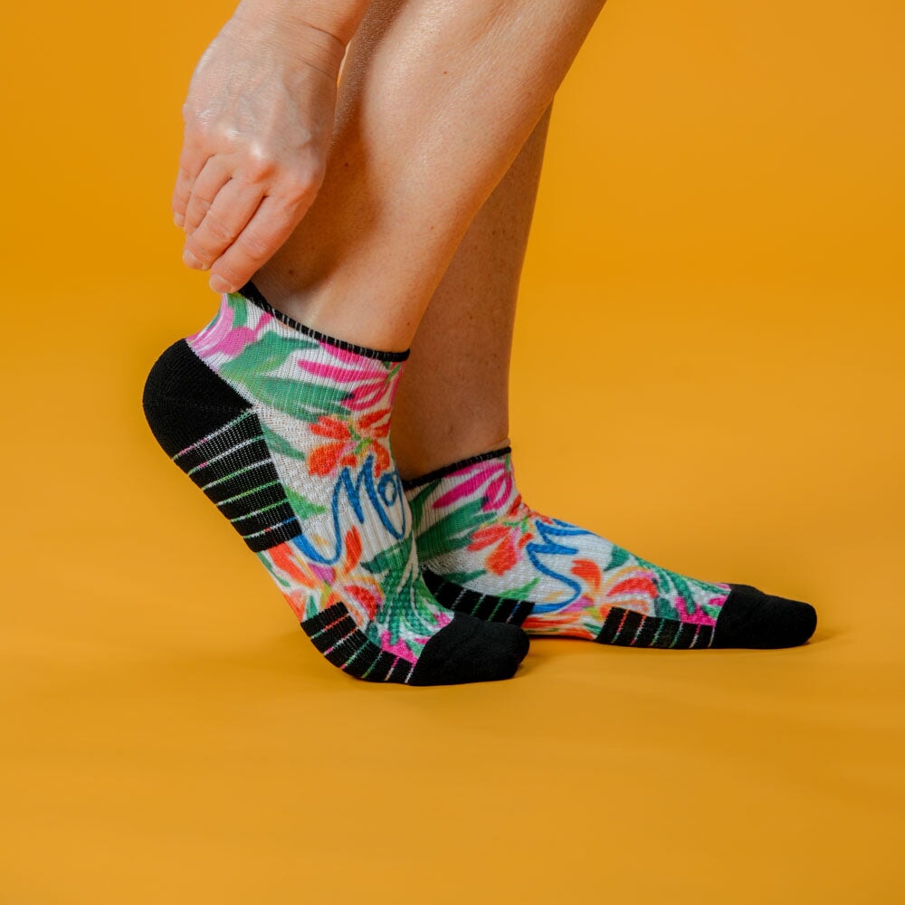 Mom's Bouquet Ankle Compression Socks