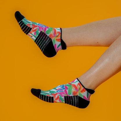 Mom's Bouquet Ankle Compression Socks