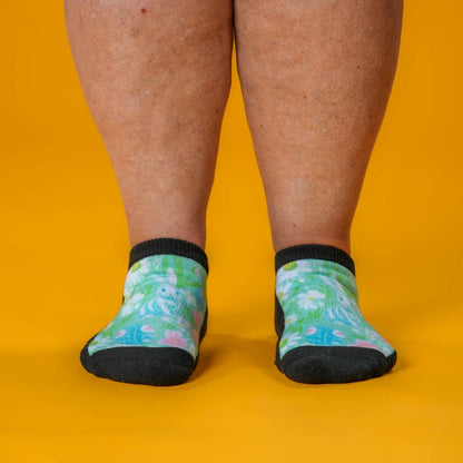 Bunny Garden Ankle Socks