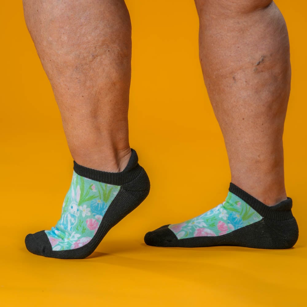 Bunny Garden Ankle Socks