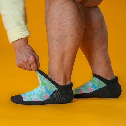 Bunny Garden Ankle Socks