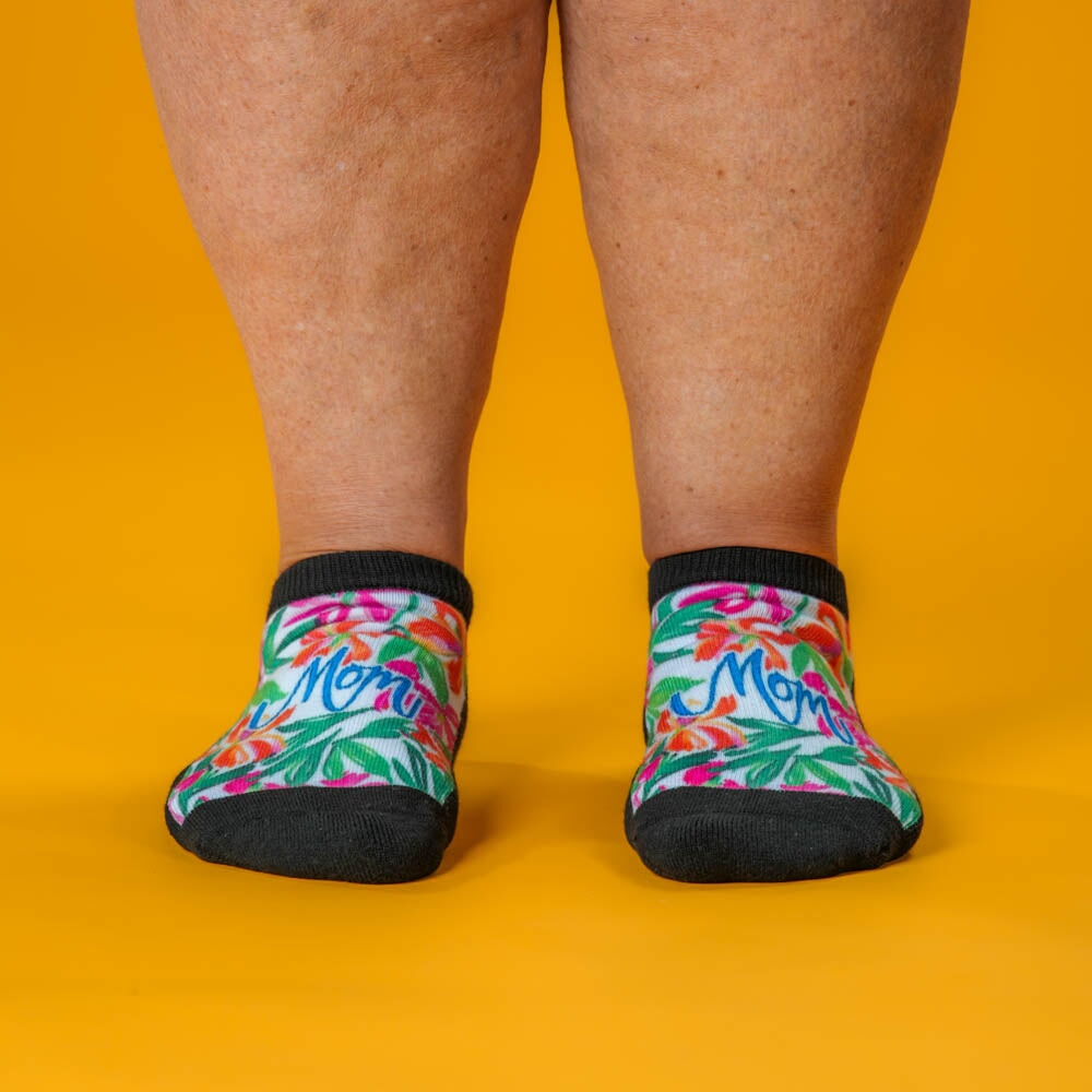 Mom's Bouquet Ankle Socks