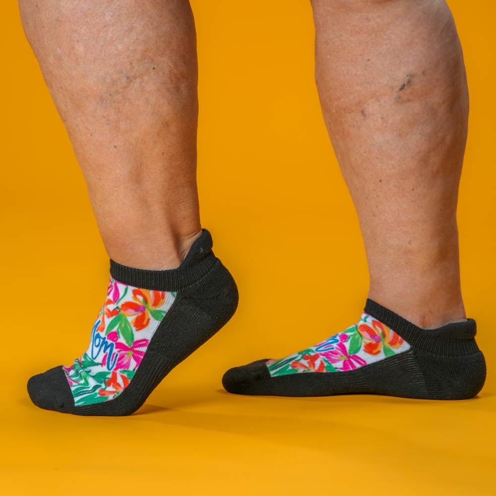 Mom's Bouquet Ankle Socks