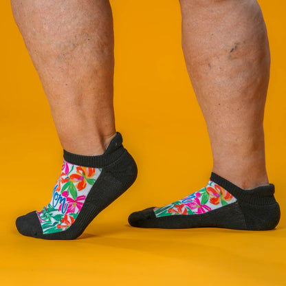 Mom's Bouquet Ankle Socks