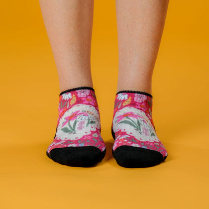 First Blooms Ankle Compression Socks