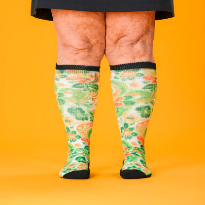 Irish Paisley EasyStretch™ Socks