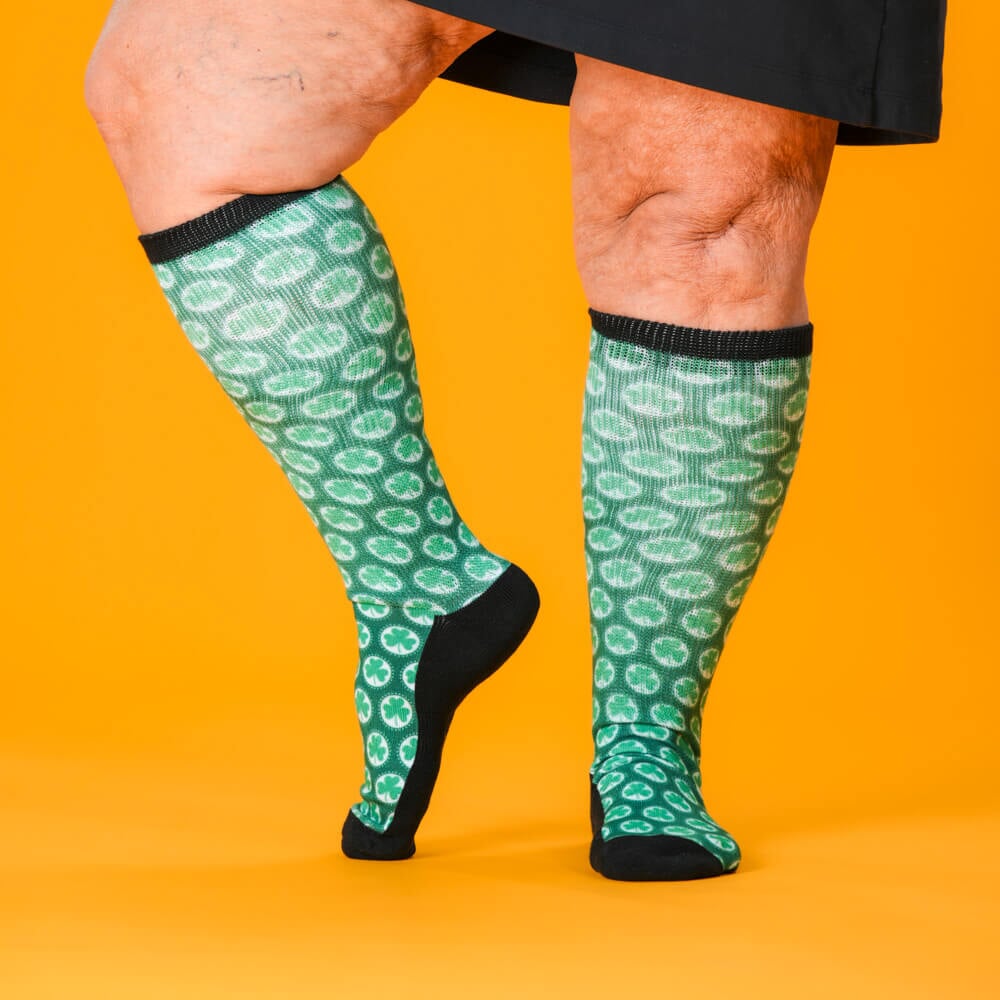 Lucky Clover EasyStretch™ Socks