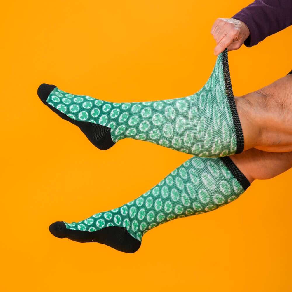 Lucky Clover EasyStretch™ Socks