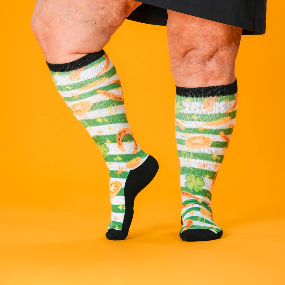 Luck of the Irish EasyStretch™ Socks