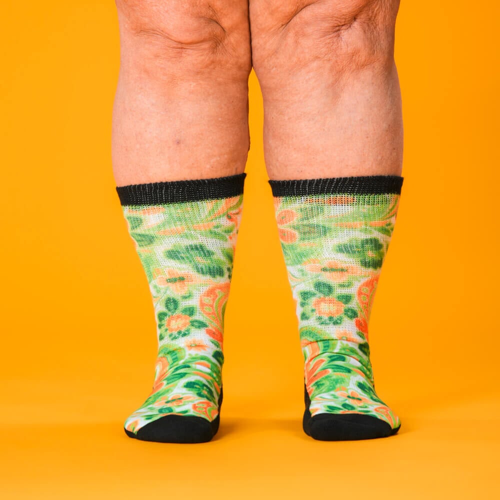 Irish Paisley EasyStretch™ Socks
