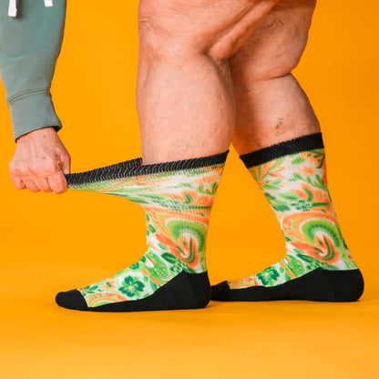 Irish Paisley EasyStretch™ Socks