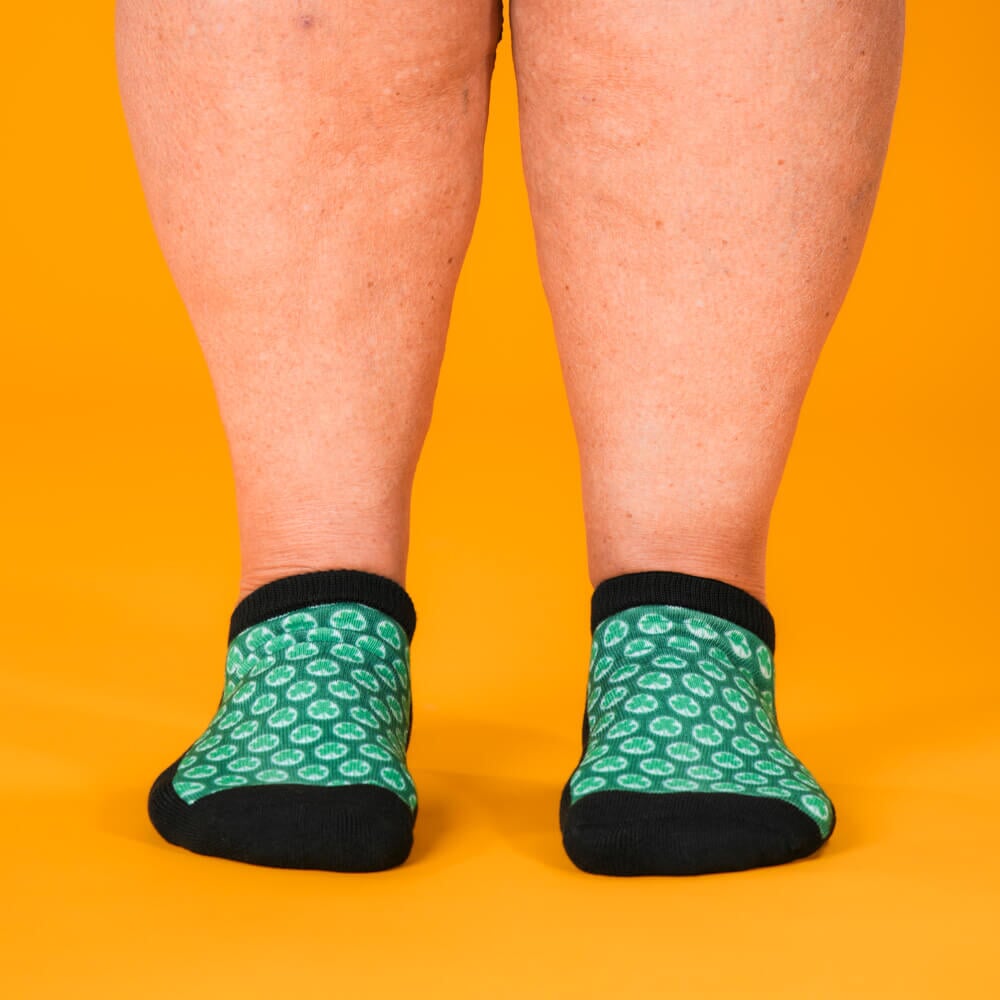 Lucky Clover Ankle Socks