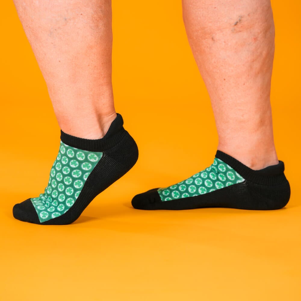 Lucky Clover Ankle Socks