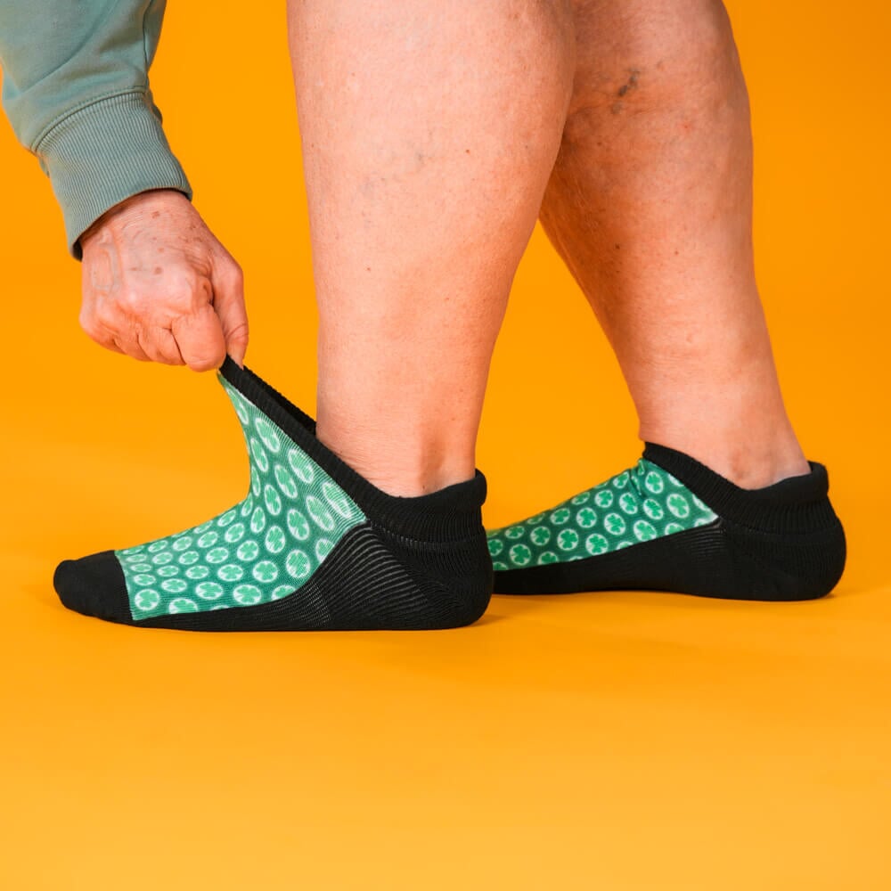 Lucky Clover Ankle Socks