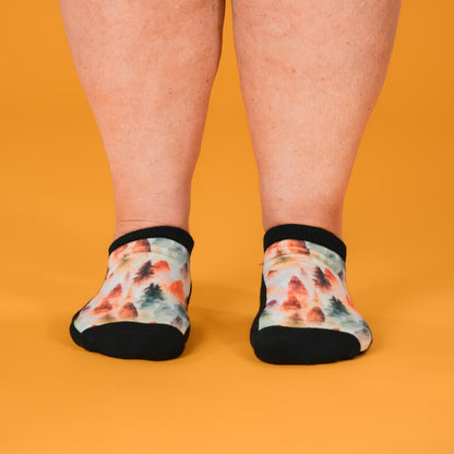 Mystic Yeti Ankle Socks