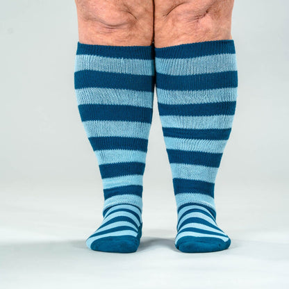Blue EasyStretch™ Socks