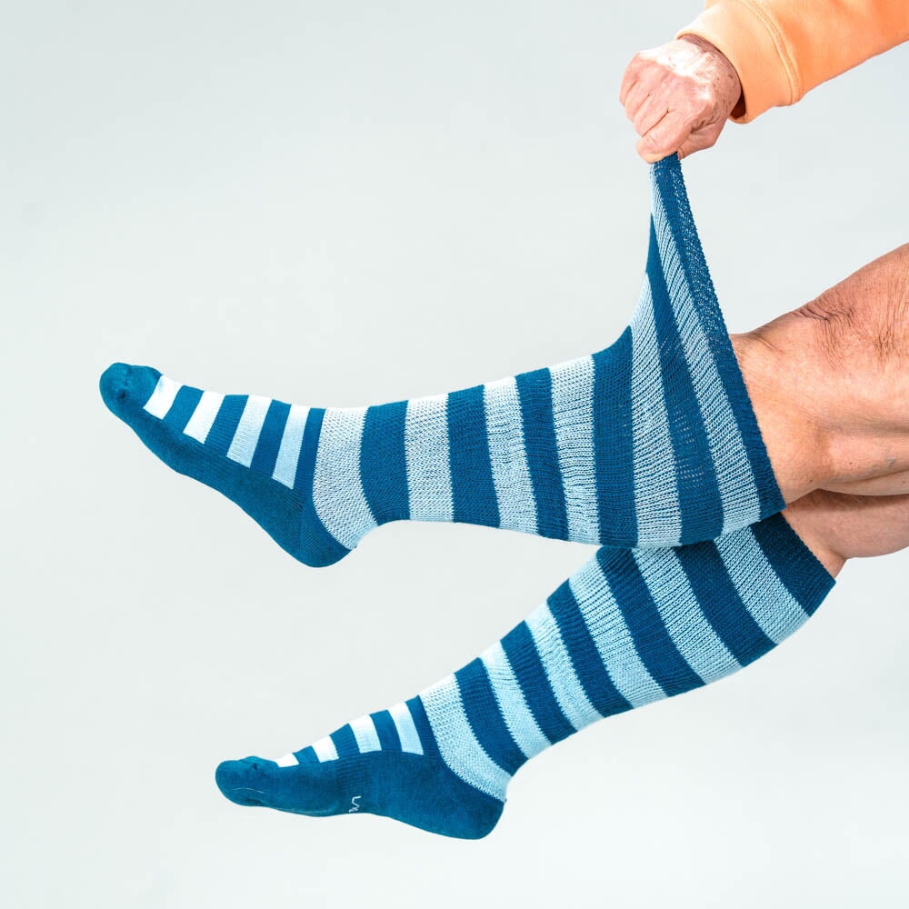 Blue EasyStretch™ Socks