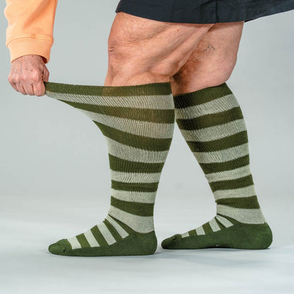 Green EasyStretch™ Socks