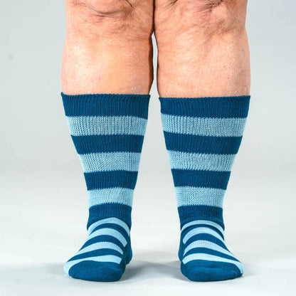 Blue EasyStretch™ Socks
