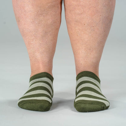 Green Ankle Socks