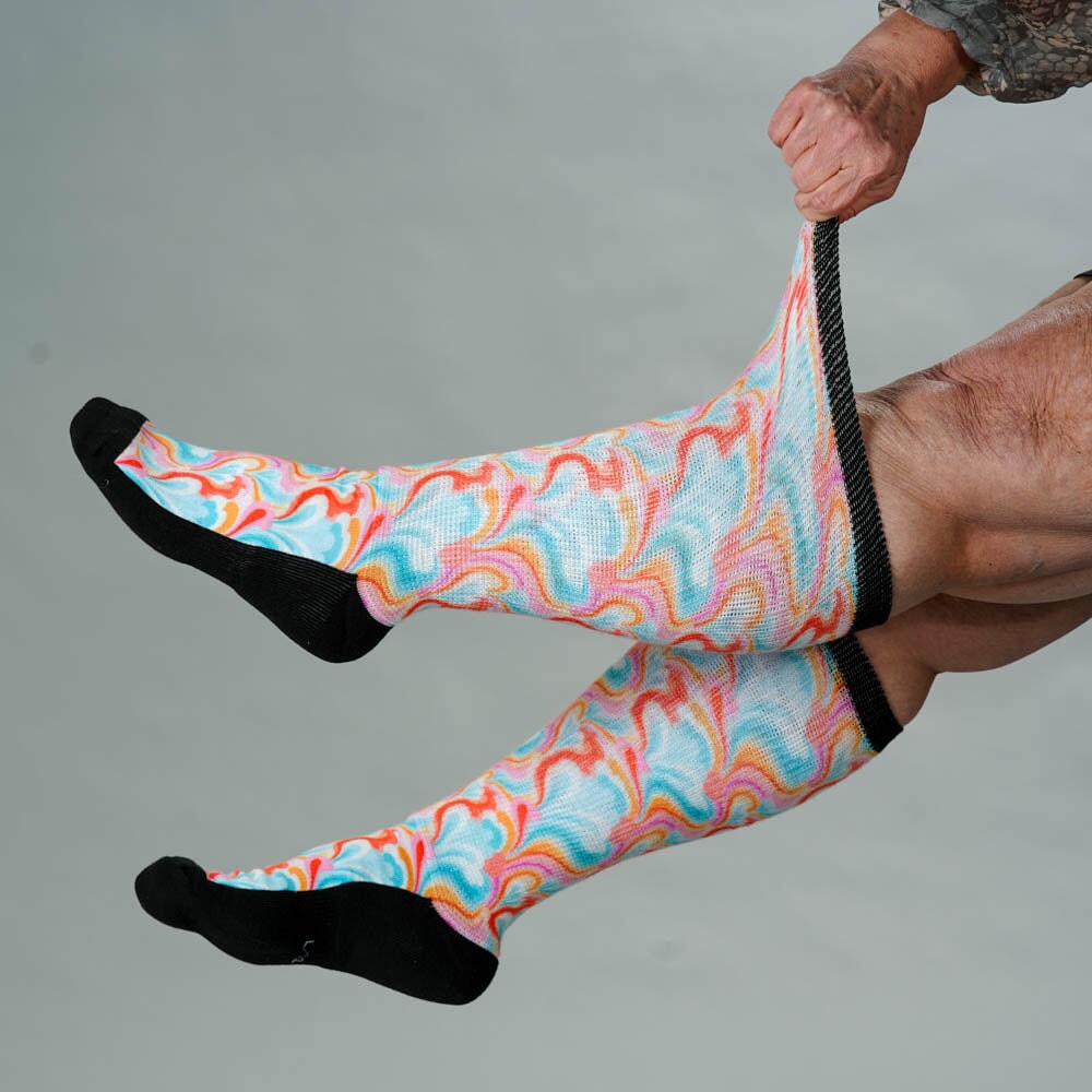 Spring Swirls  EasyStretch™ Socks