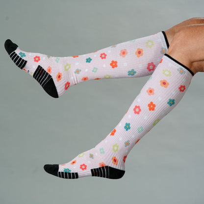 Daisy Dots Compression Socks