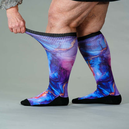 Golden Lavender EasyStretch™ Socks