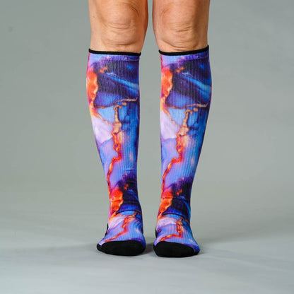 Golden Lavender Compression Socks