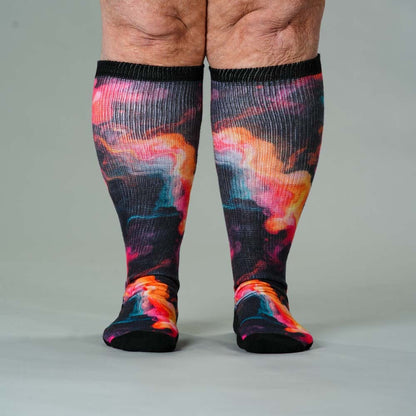 Midnight Lava EasyStretch™ Socks