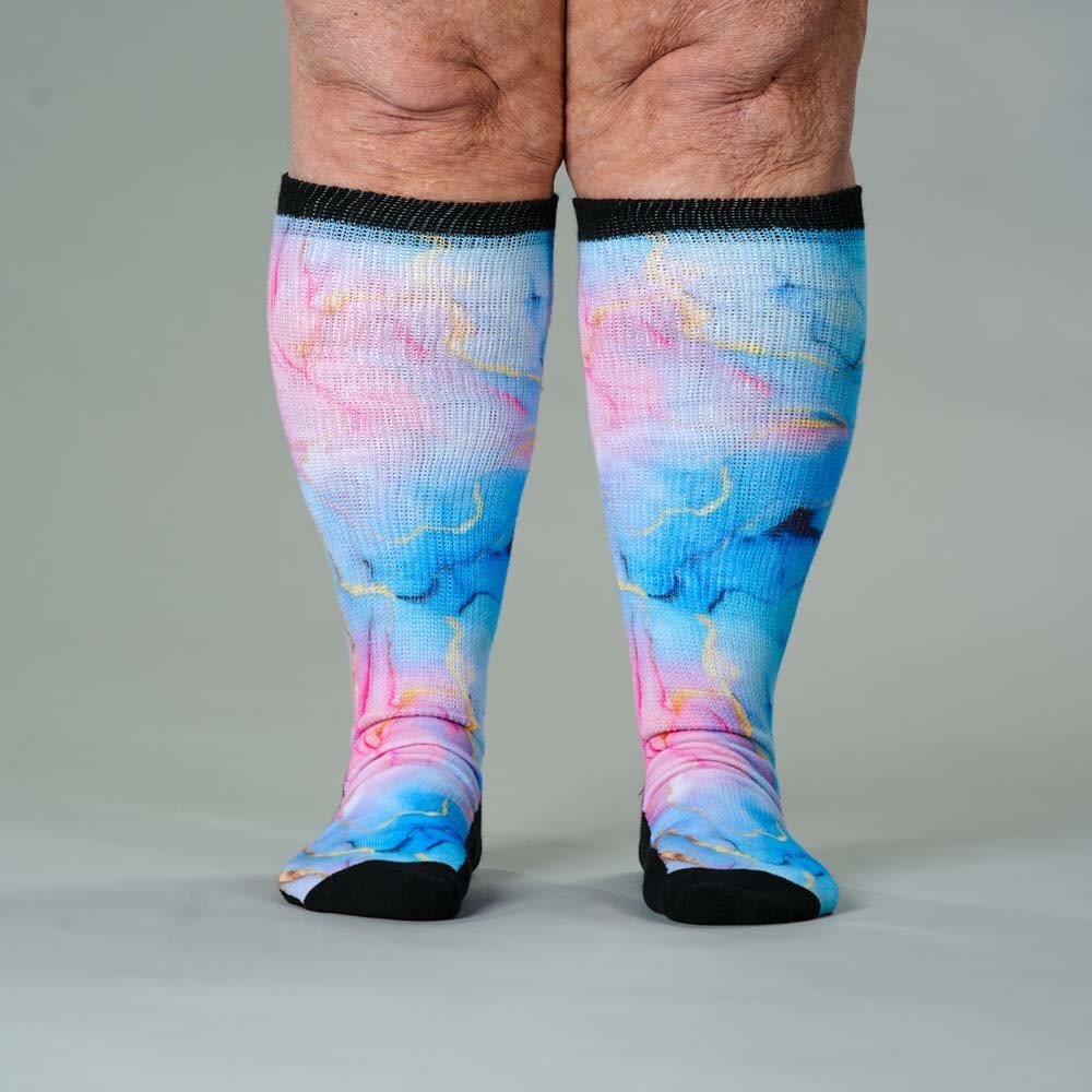 Pastel Marble EasyStretch™ Socks