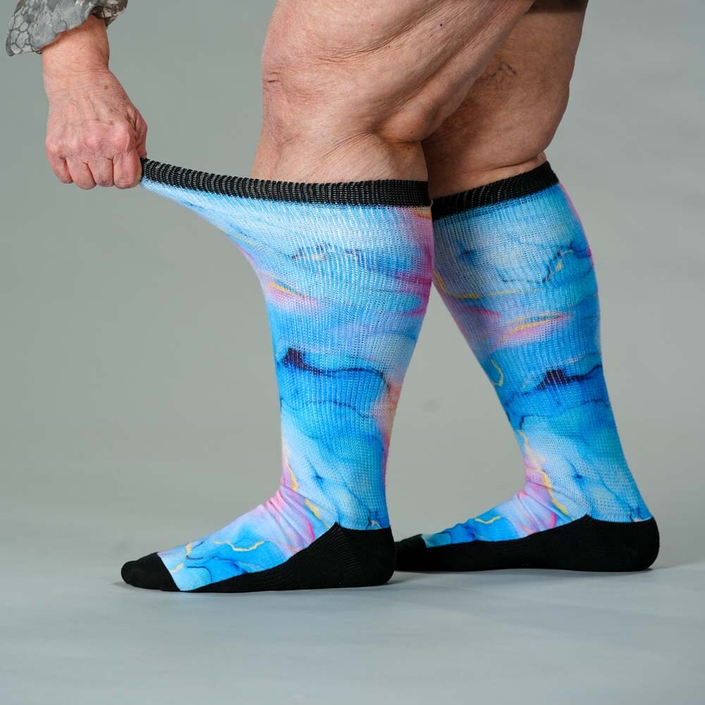Pastel Marble EasyStretch™ Socks