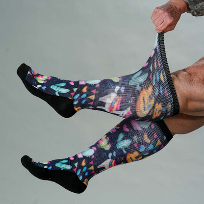 Llama Love EasyStretch™ Socks
