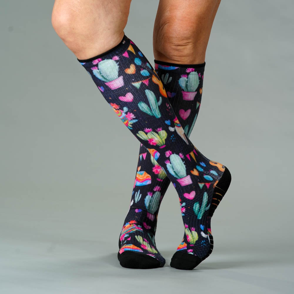 Llama Love Compression Socks
