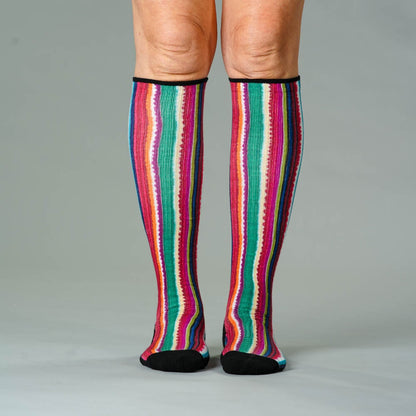 Fiesta Stripes Compression Socks