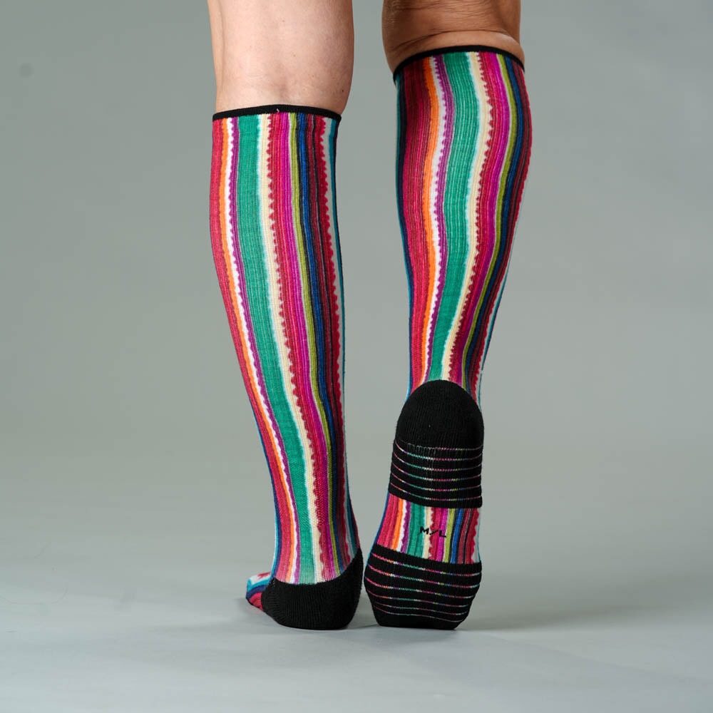 Fiesta Stripes Compression Socks