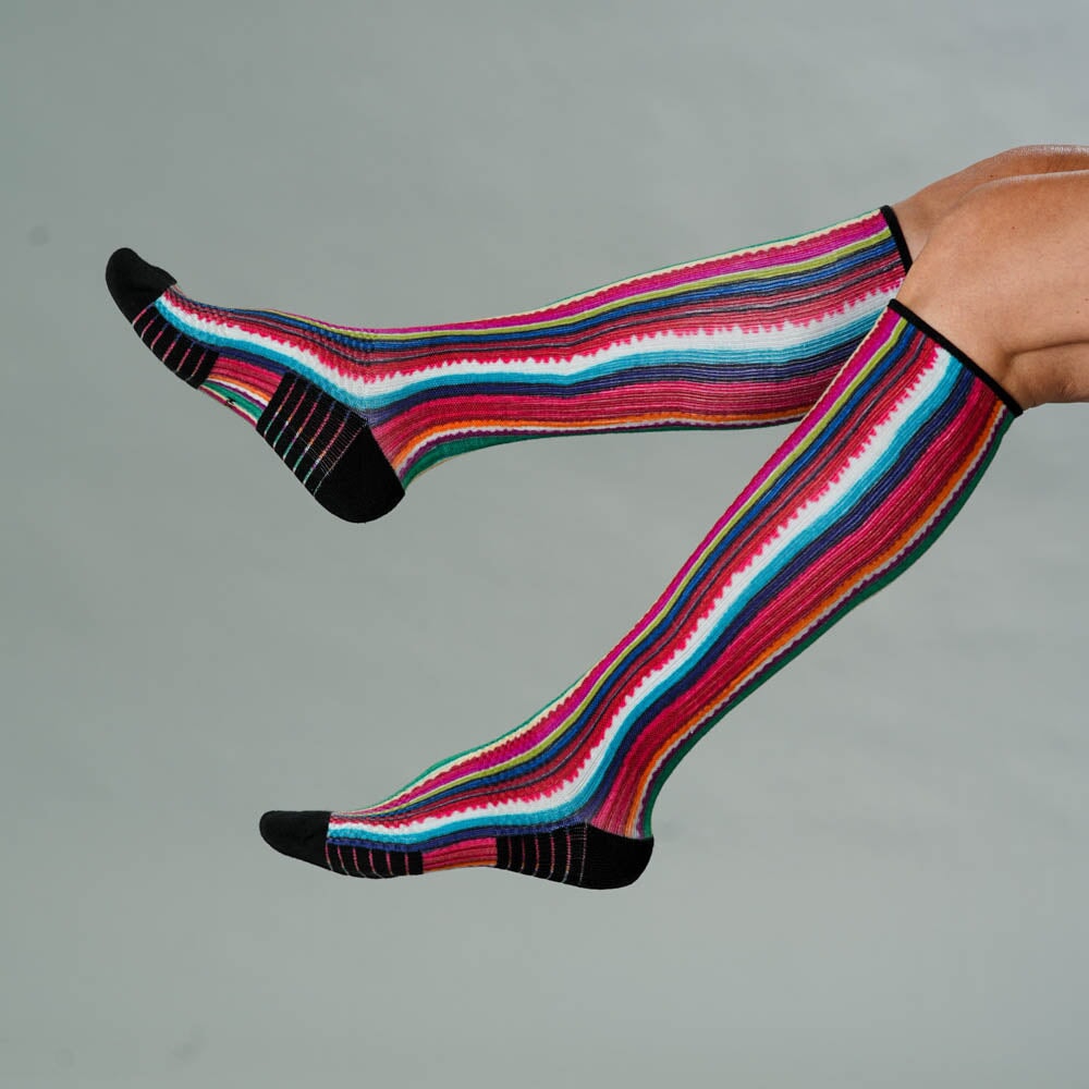 Fiesta Stripes Compression Socks