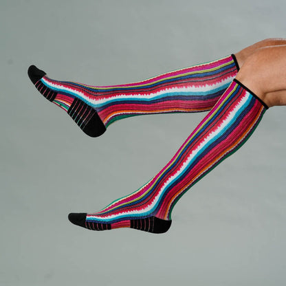 Fiesta Stripes Compression Socks