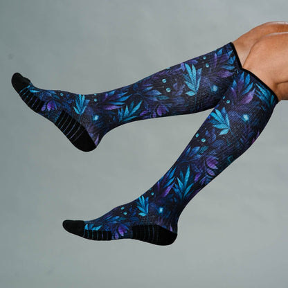 Mysterious Kitty Compression Socks