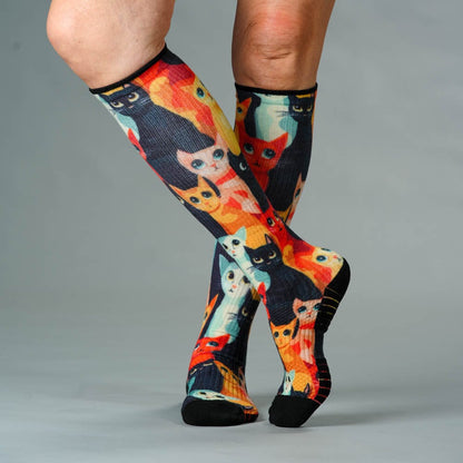 Whiskers Compression Socks